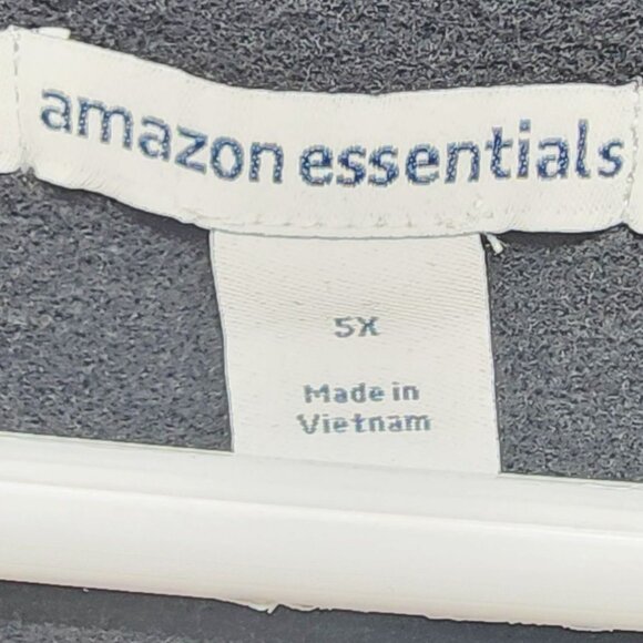 Womens Crewneck Oversized Sweatshirt Size 5X Black Casual Relaxed Fit - Picture 2 of 6